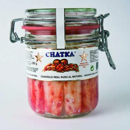 Pata Cristal Lata Gourmet Crab al natural 310g