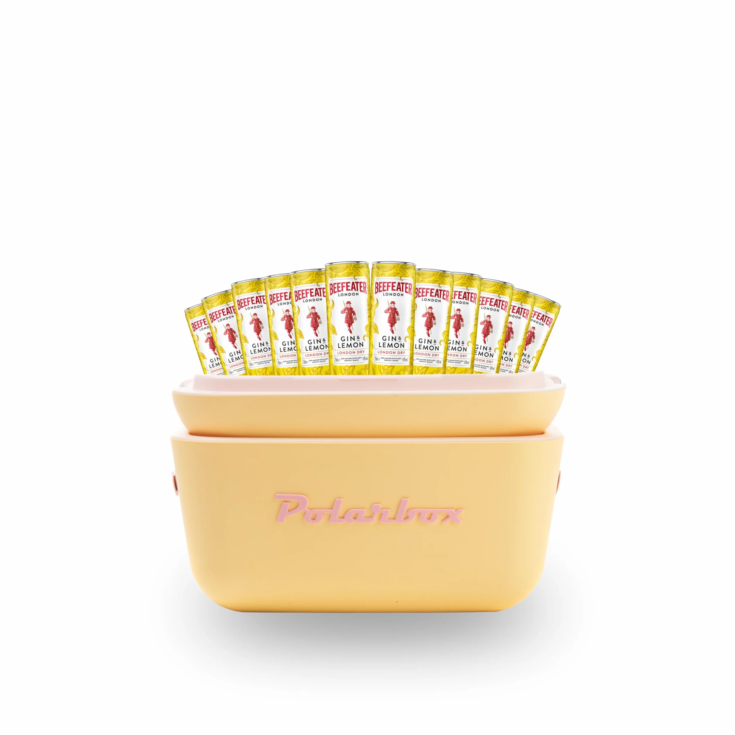Beefeater Gin&Lemon REDI Cóctel 12 unidades con POLARBOX de Regalo - 250 ml