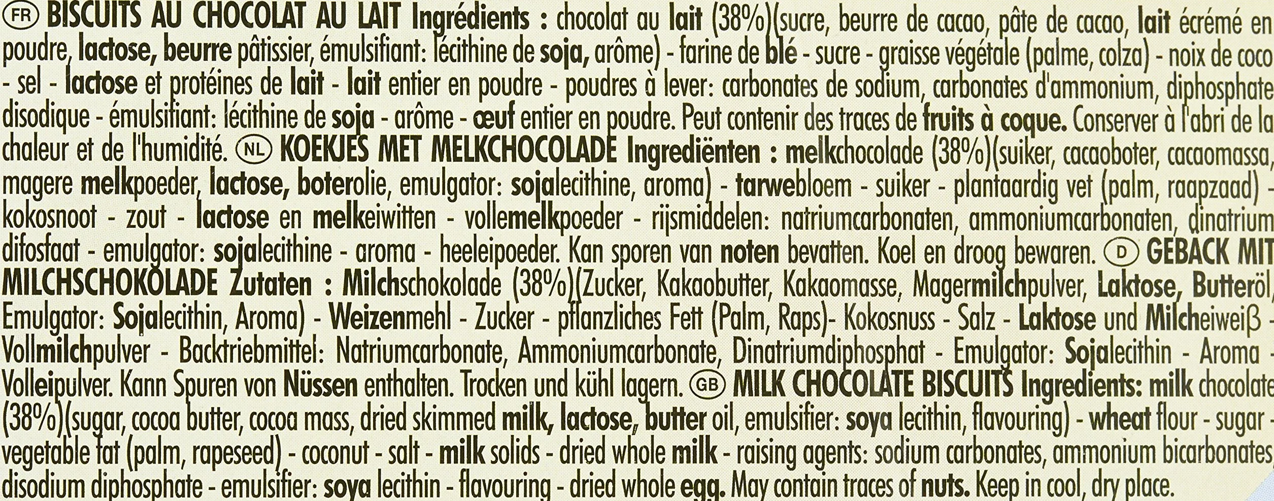 Delacre Délichoc au Chocolat au Lait 150 g
