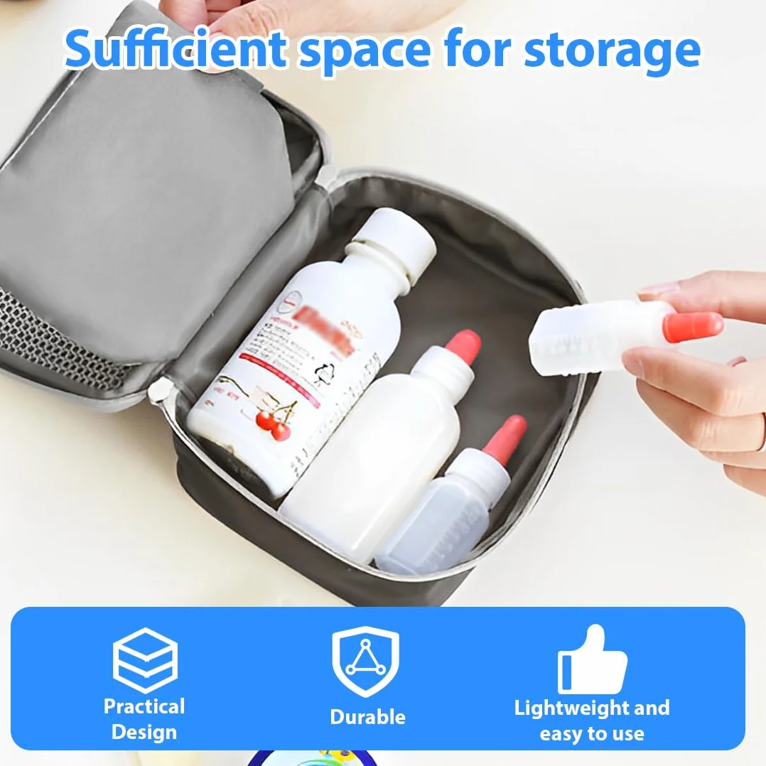 Kit de Primeros Auxilios vacío para Viajar, Bolsa de Almacenamiento Médica de Emergencia