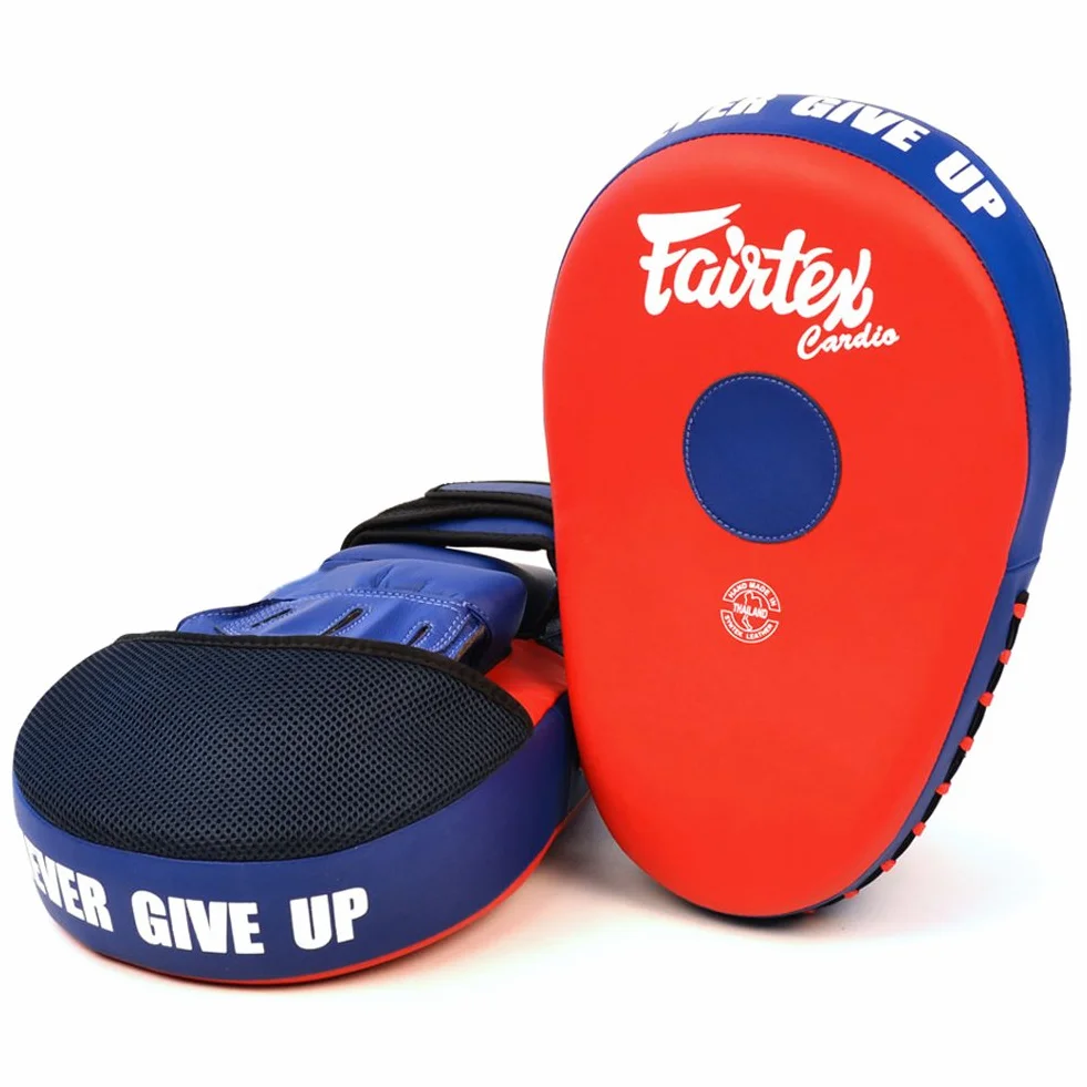 Fairtex FMV13 Focus Mitts Muay Thai Pads Thai Boxing Red