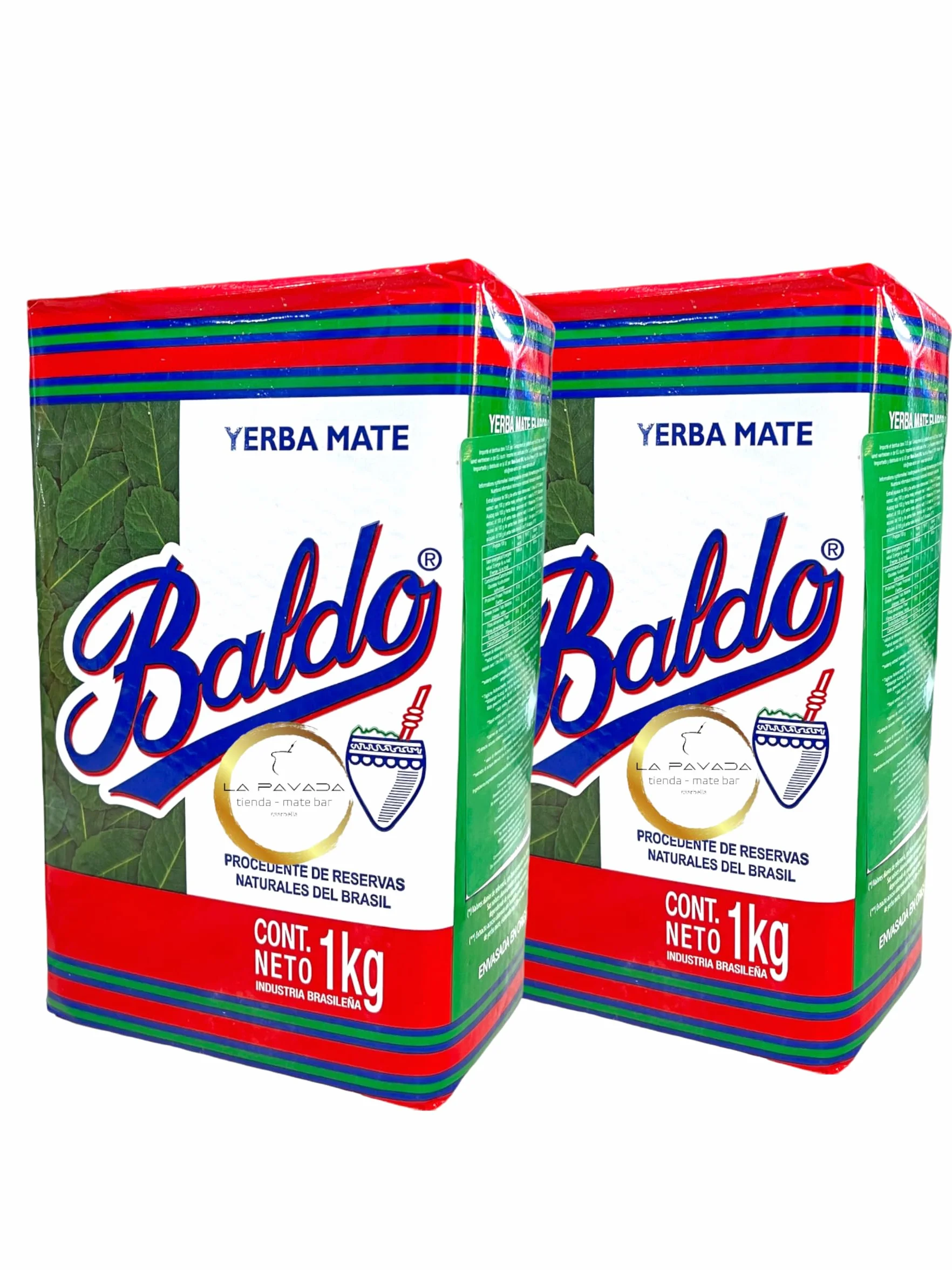 BALDO - Yerba Mate P.U.1 - PACK 2un x 1kg