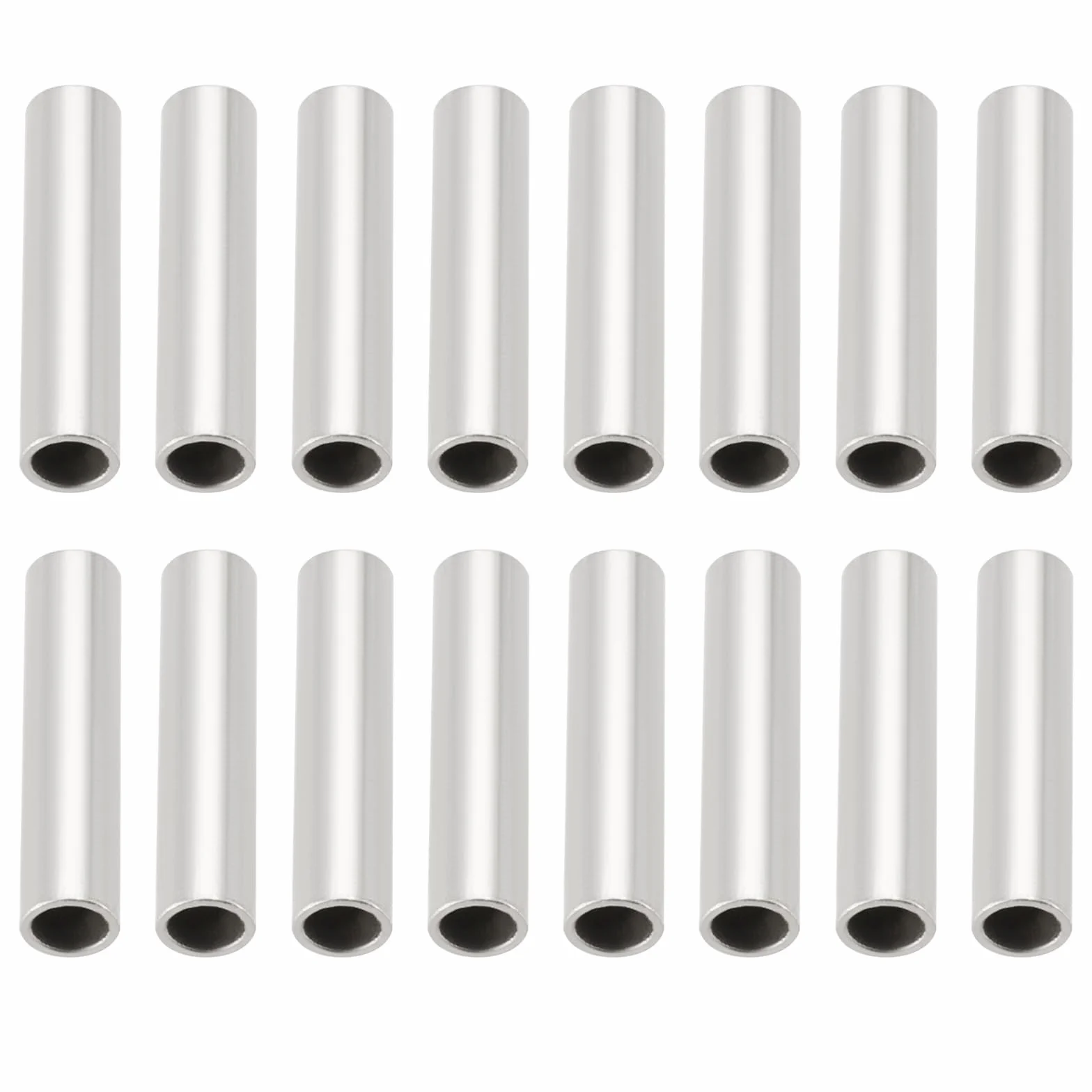 Manguitos de Engarce para Línea de Pesca 8mm de Largo Cobre 500pcs