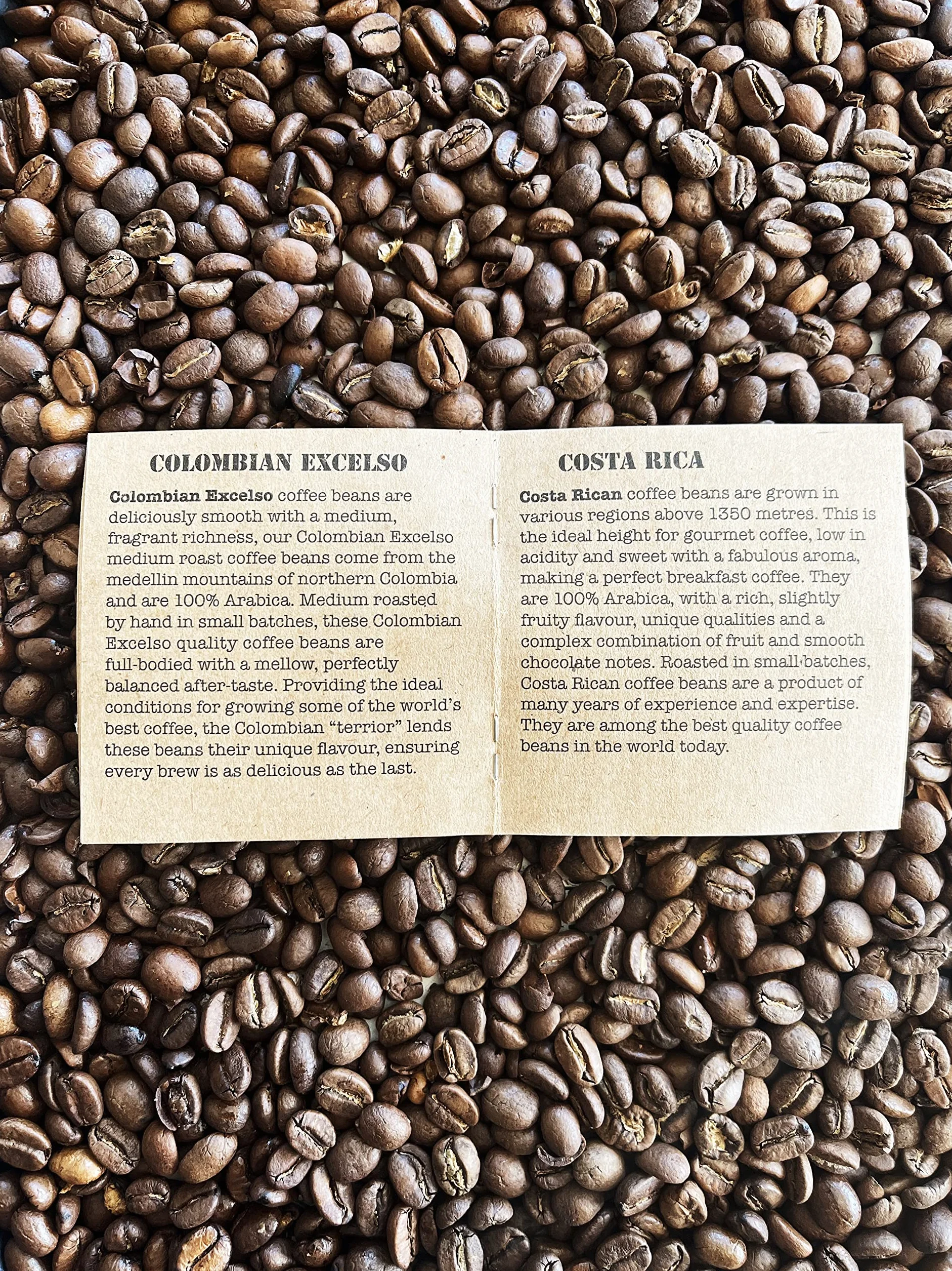 Scott&Co. - Sabor del mundo, Juego de regalo de granos de café | Paquete de prueba de 10 variedades | 10 x 60 g de granos de café