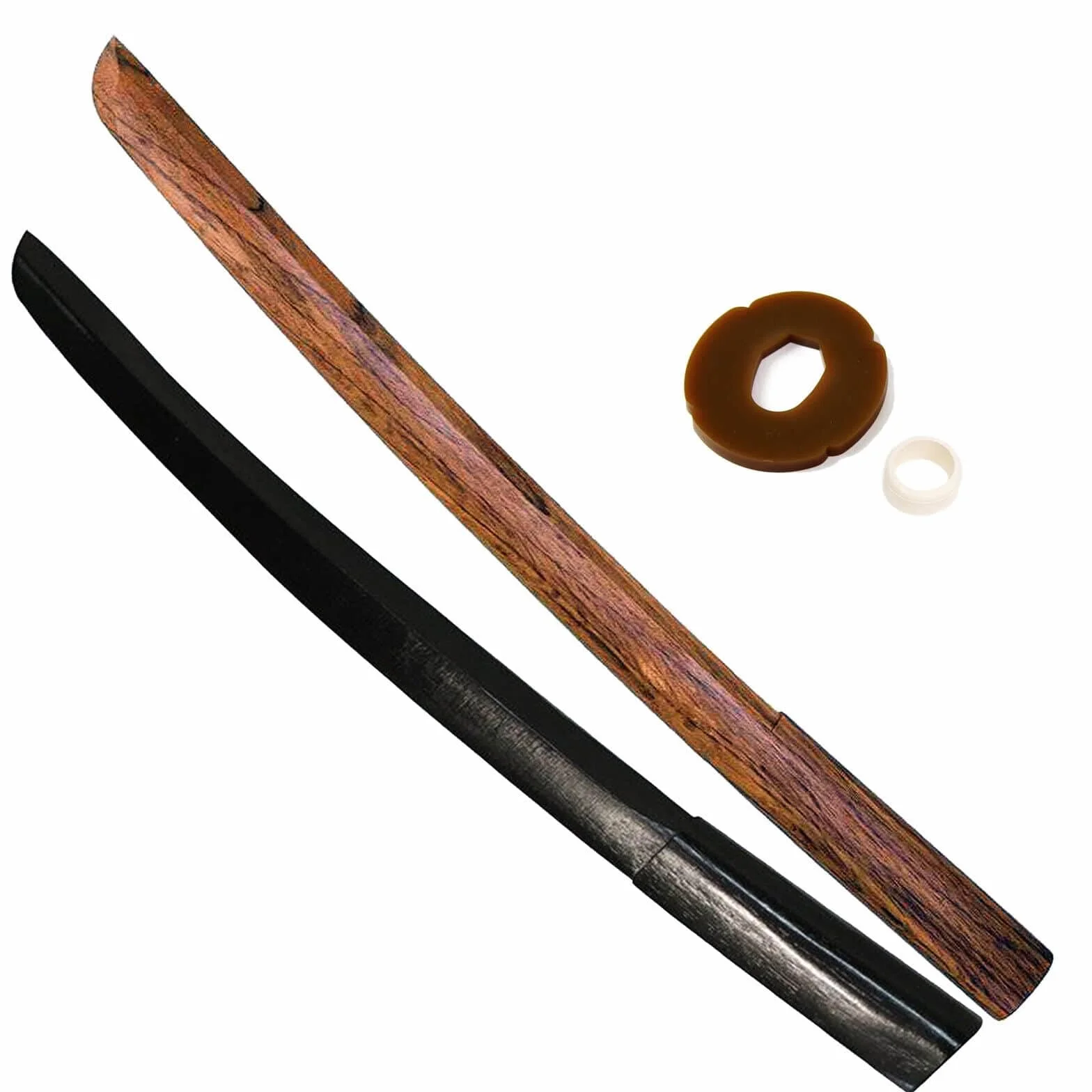 Suburito Bokuto de madera negra para Aikido Iaido Kobudo Kendo
