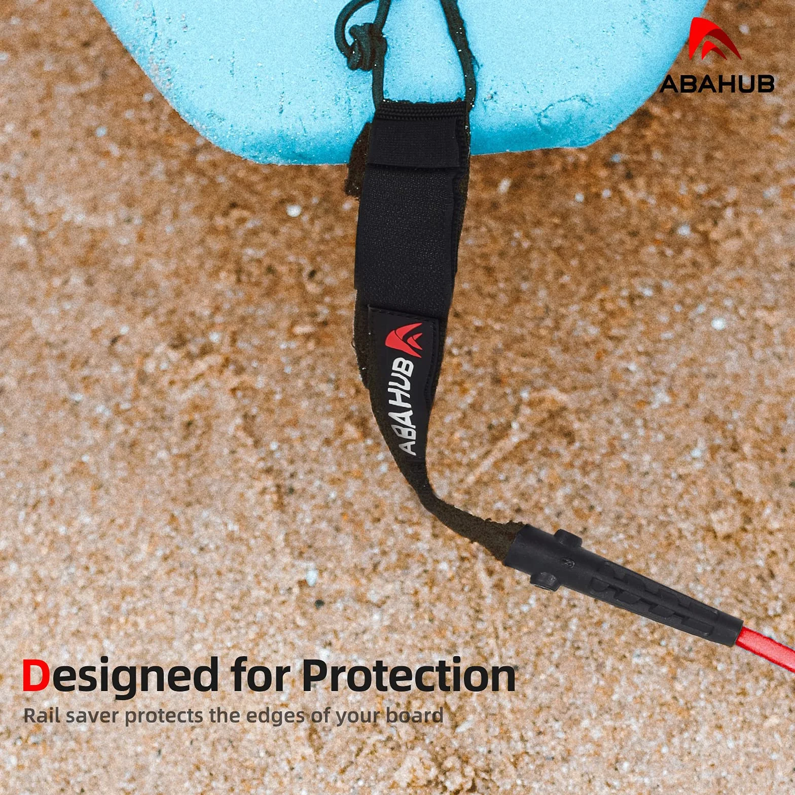 Abahub Correa de tabla de surf 6-10 pies 6/7 mm para shortboard longboard