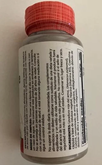 Red Yeast Rice Plus Q10-60 vegcaps (Pack 3 u.)