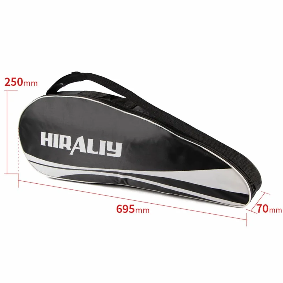 Bolsa de bádminton impermeable 4 raquetas mochila deportiva bandolera