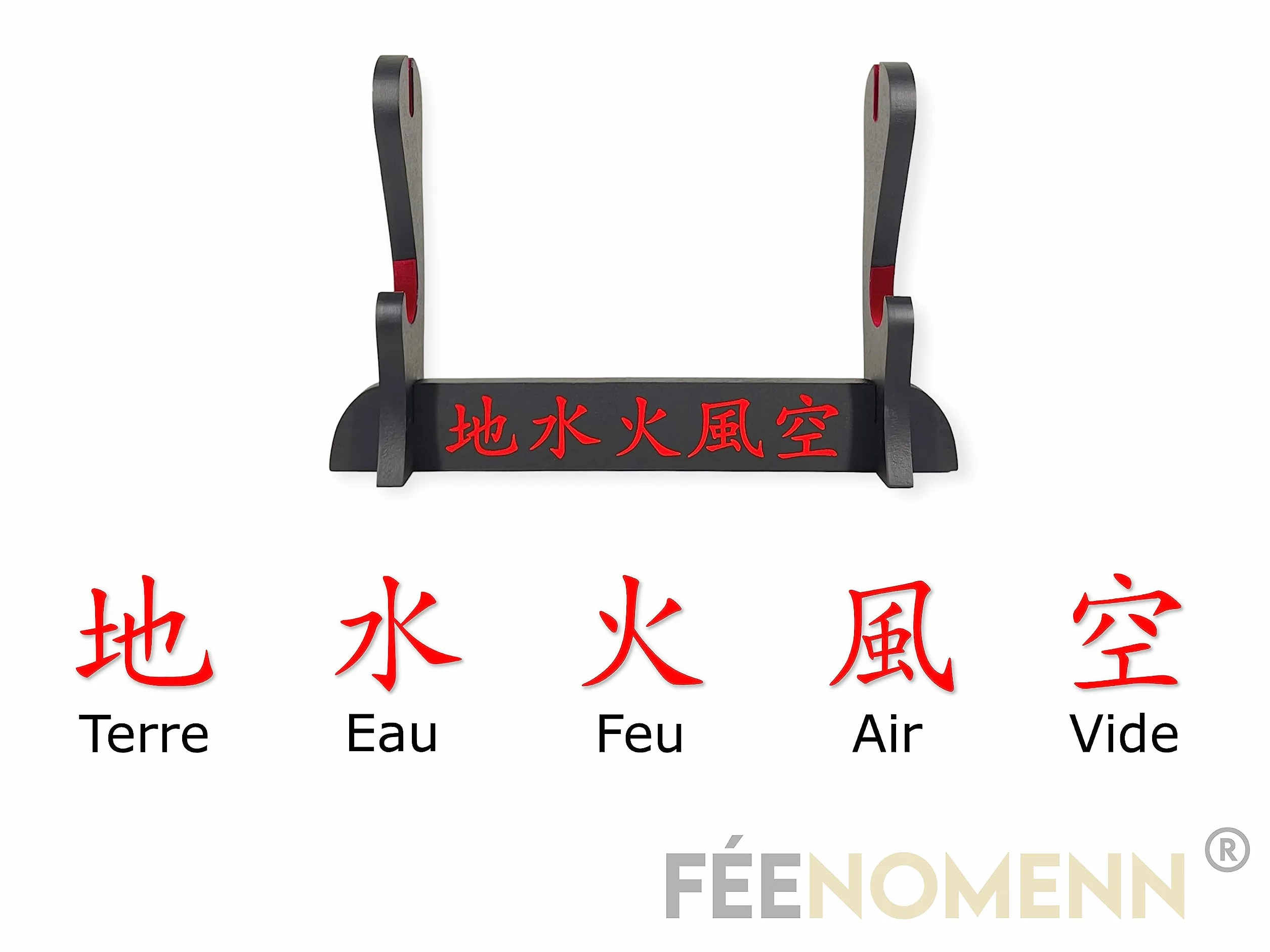 Katana Decorativo Japonés Zoro Wado Ichimonji Expositor Premium