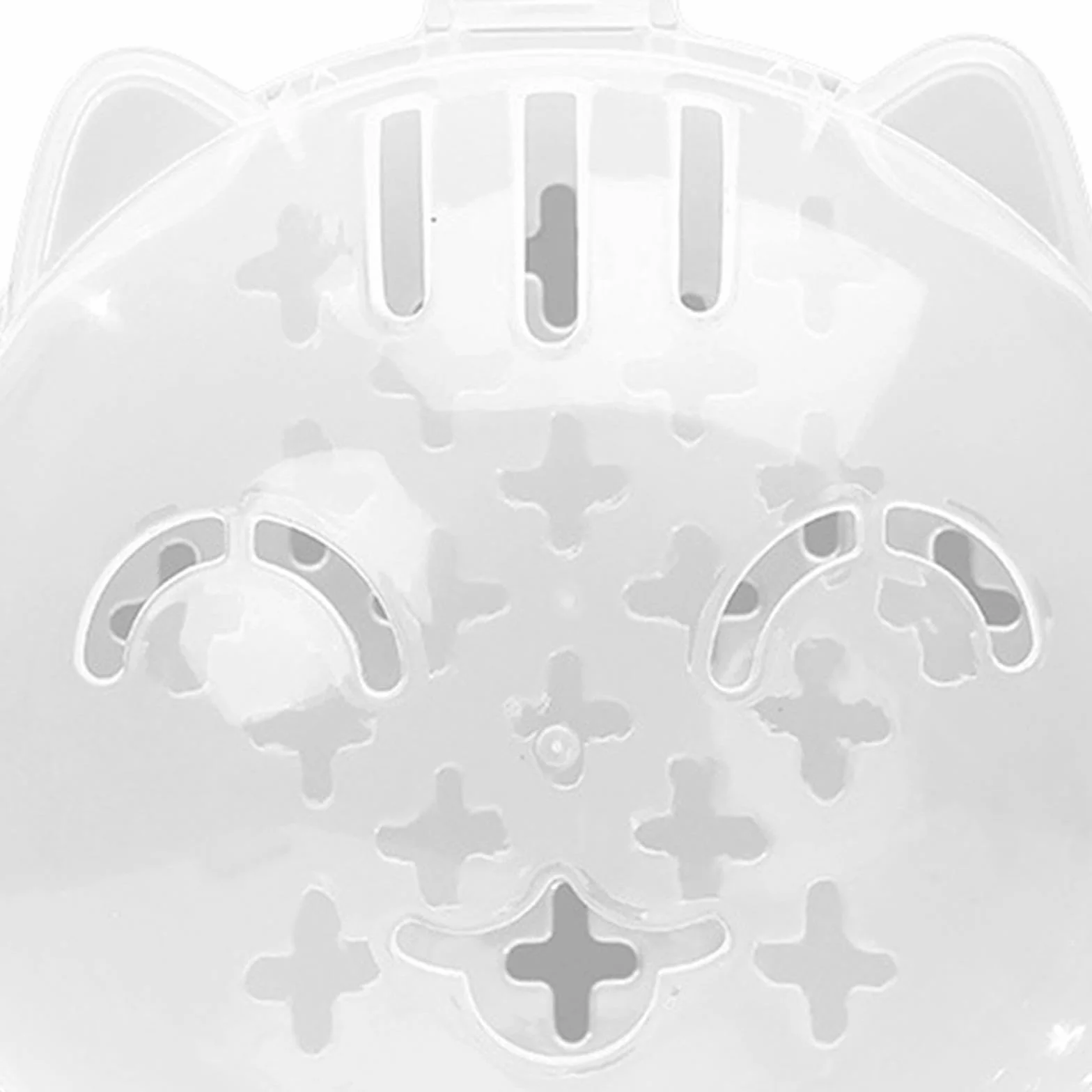 Capucha antilamer ajustable para gato LOVIVER, protección transparente para baño