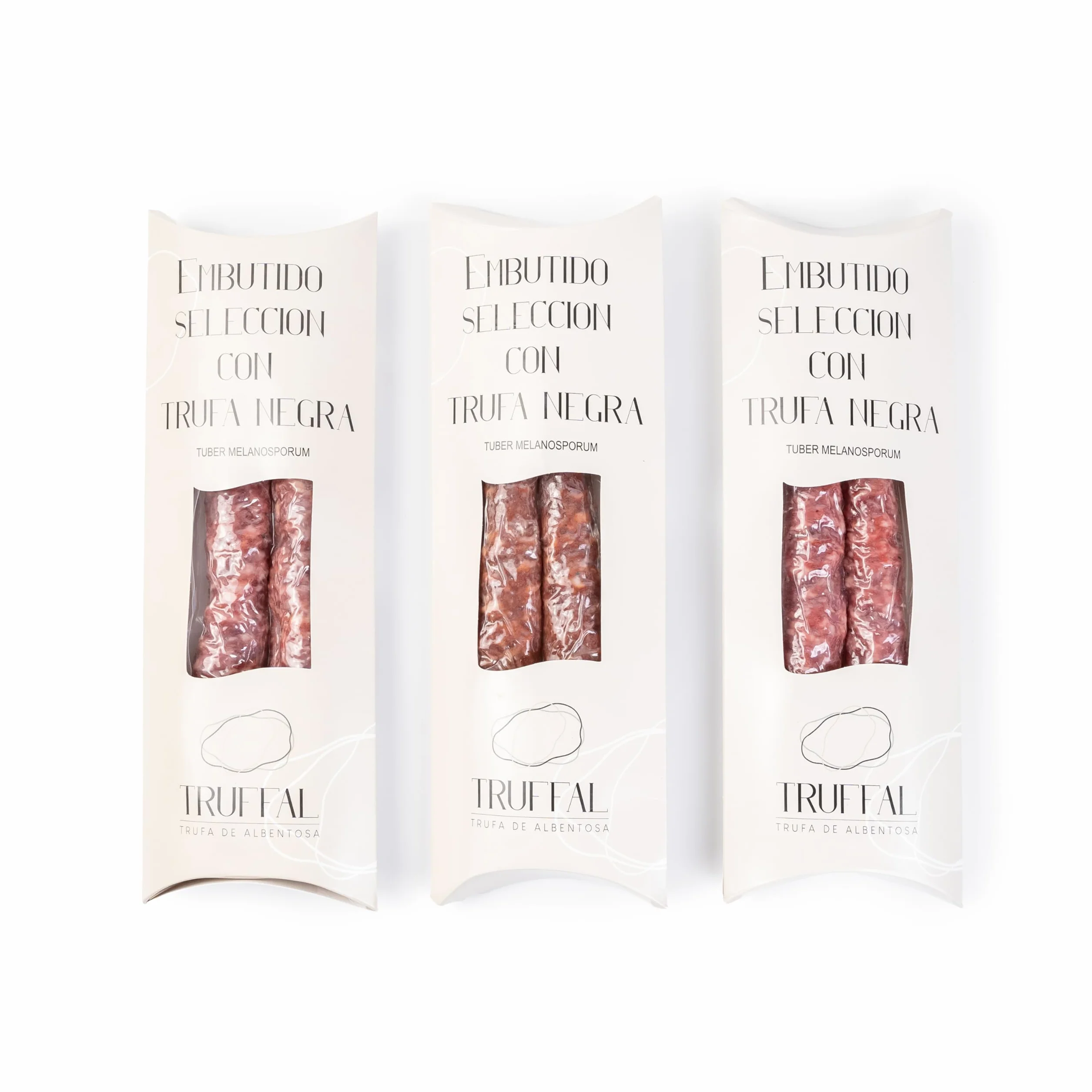 Longaniza de Aragon con Trufa Negra de Teruel, Tuber Melanosporum, 3 piezas.