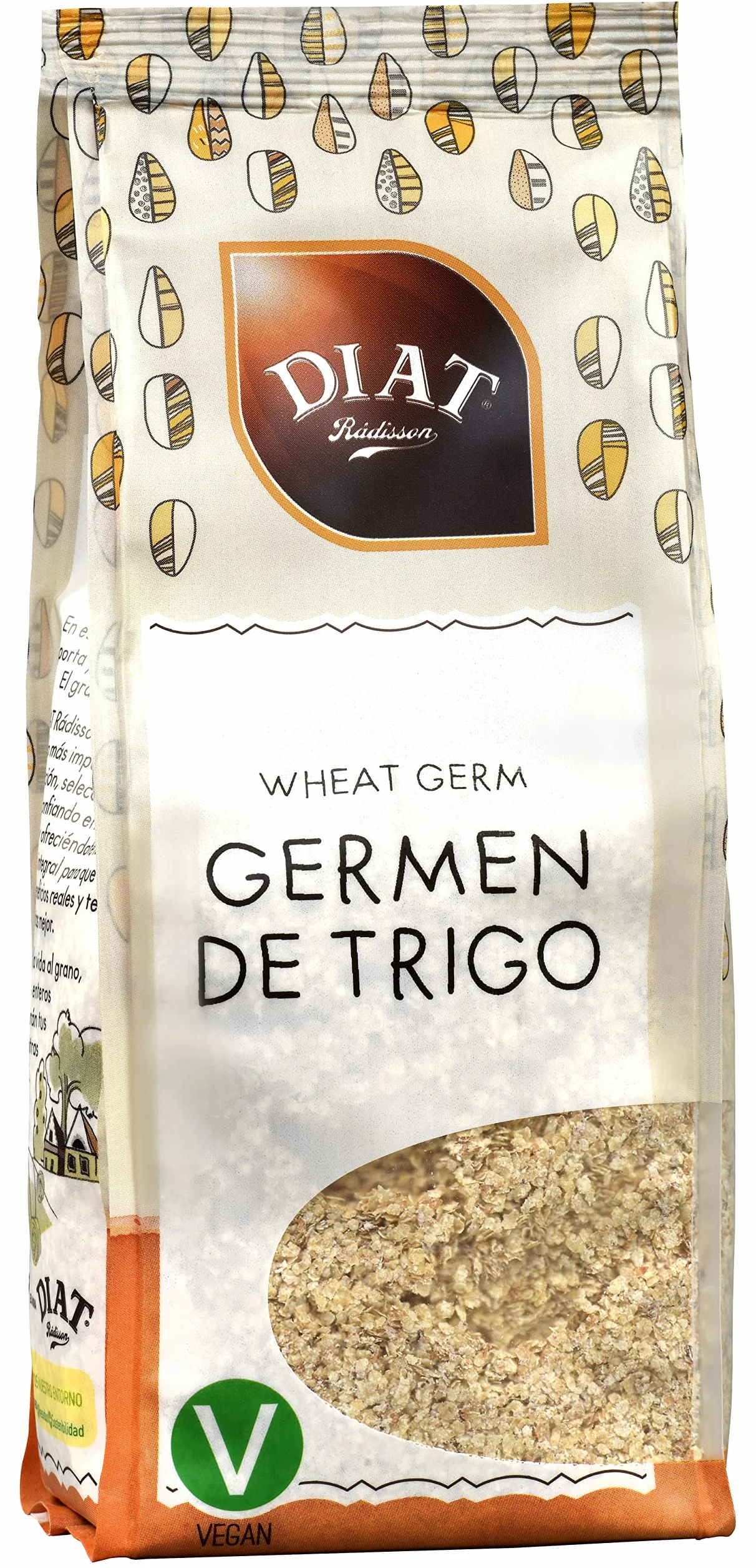 DIAT Radisson - Germen de Trigo | Rico en Vitaminas y Ácidos Grasos Esenciales | Proteína Vegetal | Sin Azúcares Añadidos