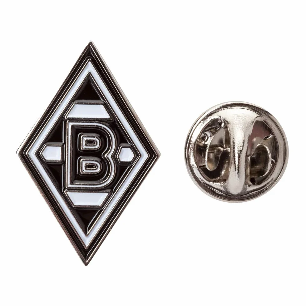 Flaggenfritze Pin Borussia Mönchengladbach rombos 1,5 x 2,5 cm incluye pegatina