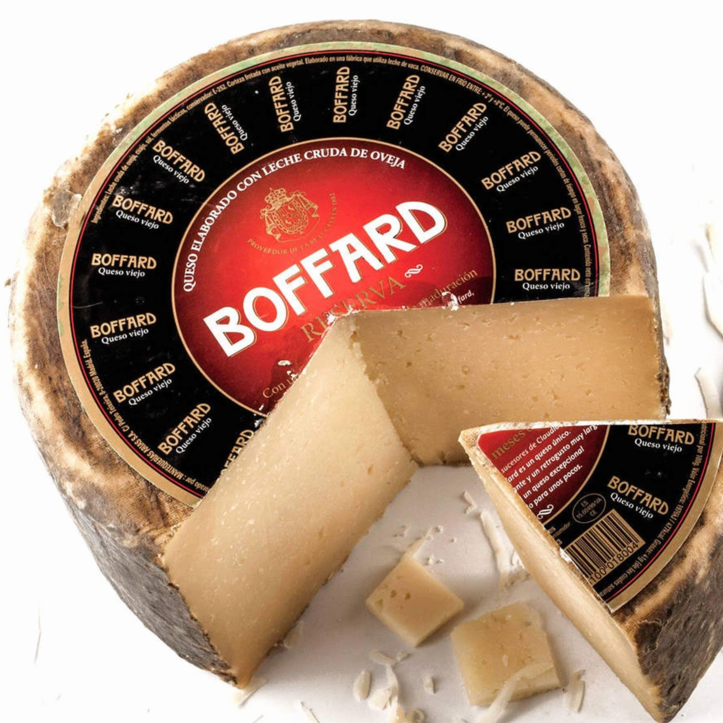 Queso Boffard Reserva Curado con Membrillo 3 kg Queso de Oveja Leche Cruda