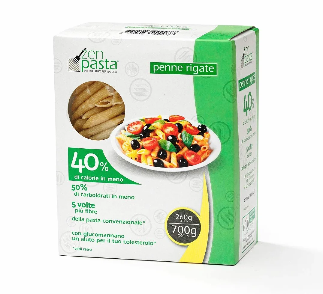 Zenpasta Macarrones con Konjac Penne Rigate 260 g