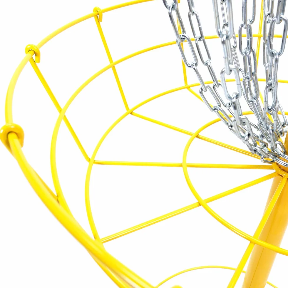 The Hive Disc Golf Practice Basket Double Chains