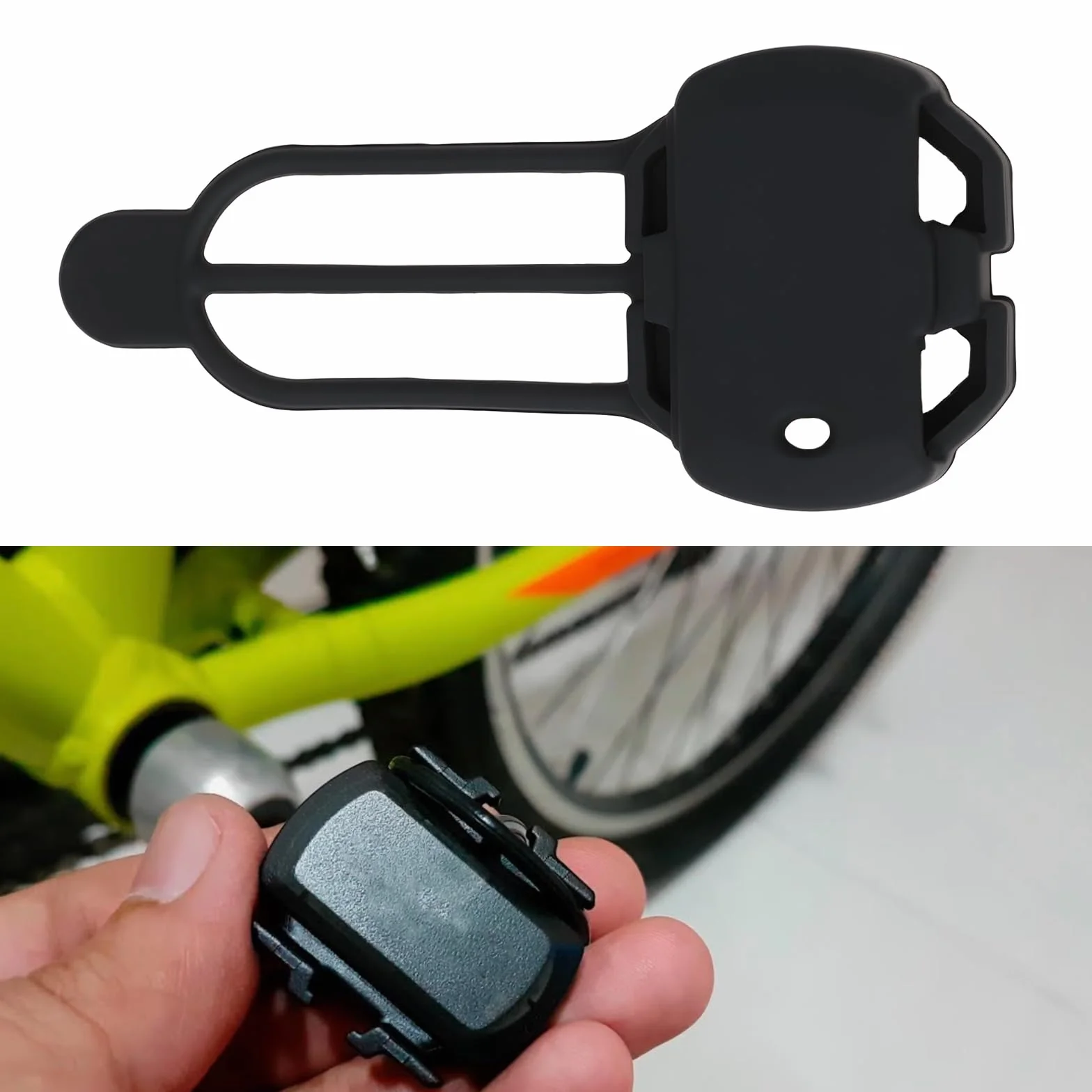 Cubiertas de Goma para Sensor de Cadencia Compatible con Garmin