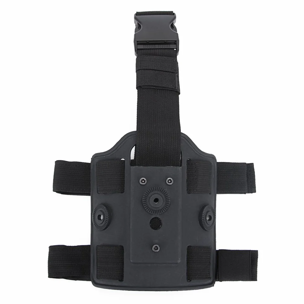 Tactical Drop Leg Platform Pierna Pistola Ajustable Doble Correa
