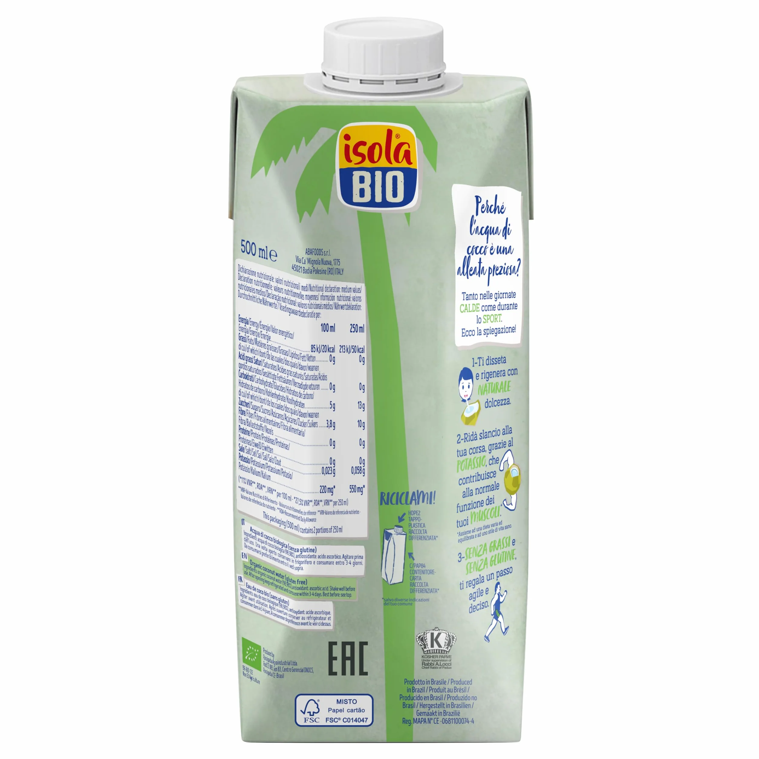 Isola Bio - Agua de coco