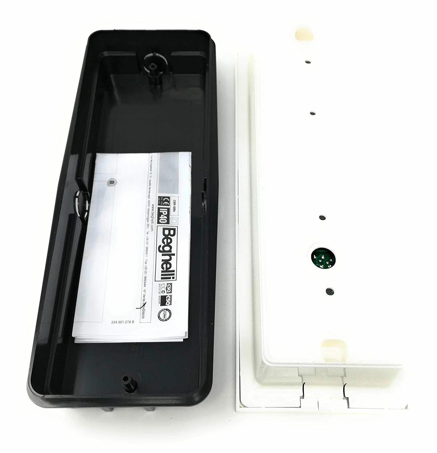 Beghelli BEG 1499 Lámpara LED Emergencia 11W 8h Autonomía IP40 SE 2 Unidades