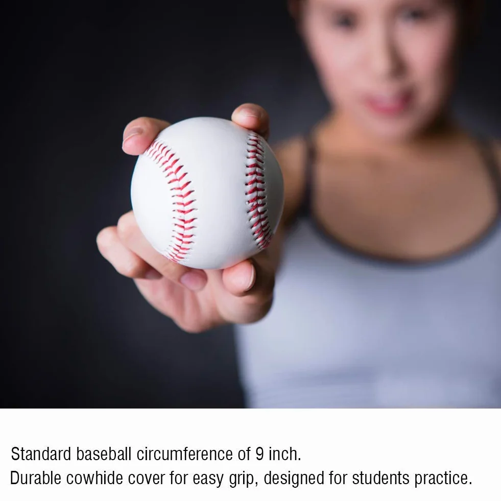 Pelotas De Béisbol De PVC y PU Suaves Para Práctica Niños