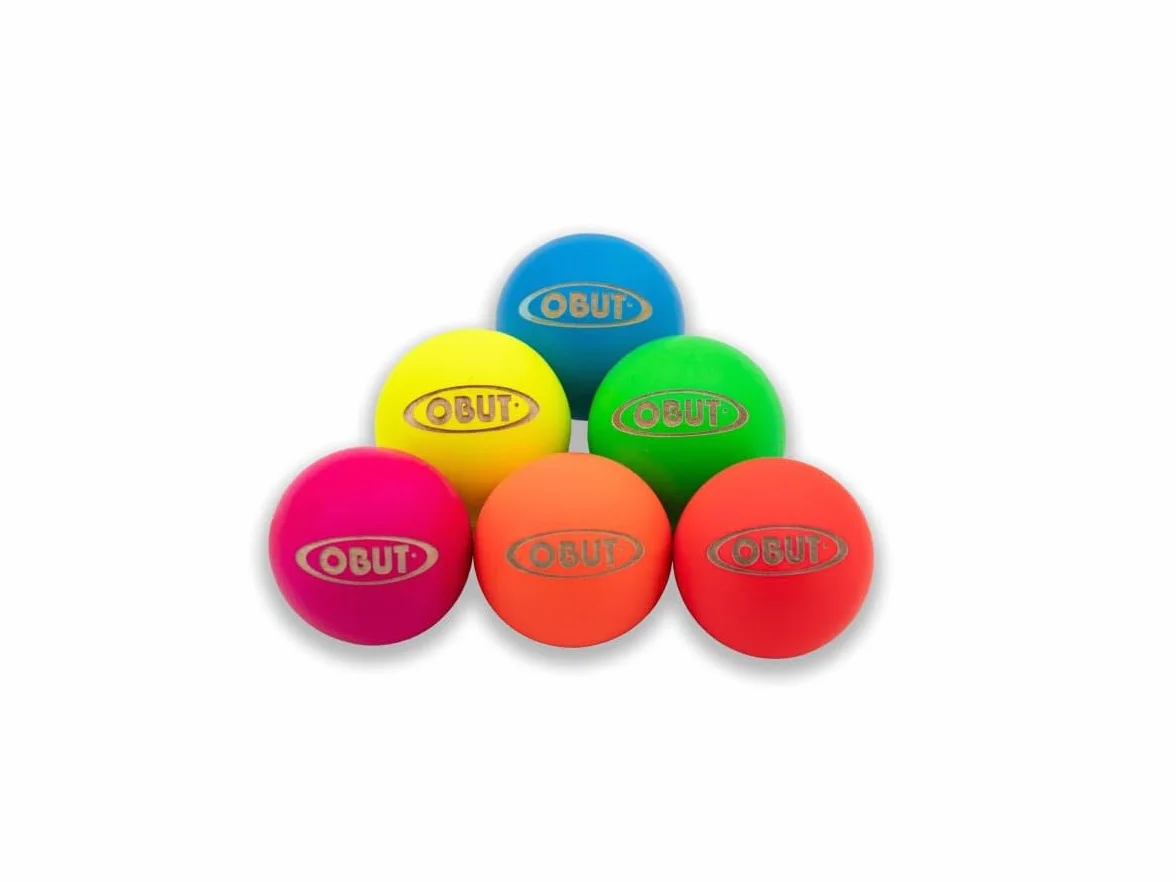 OBUT 6BCAS Pack 6 boliches de madera para petanca