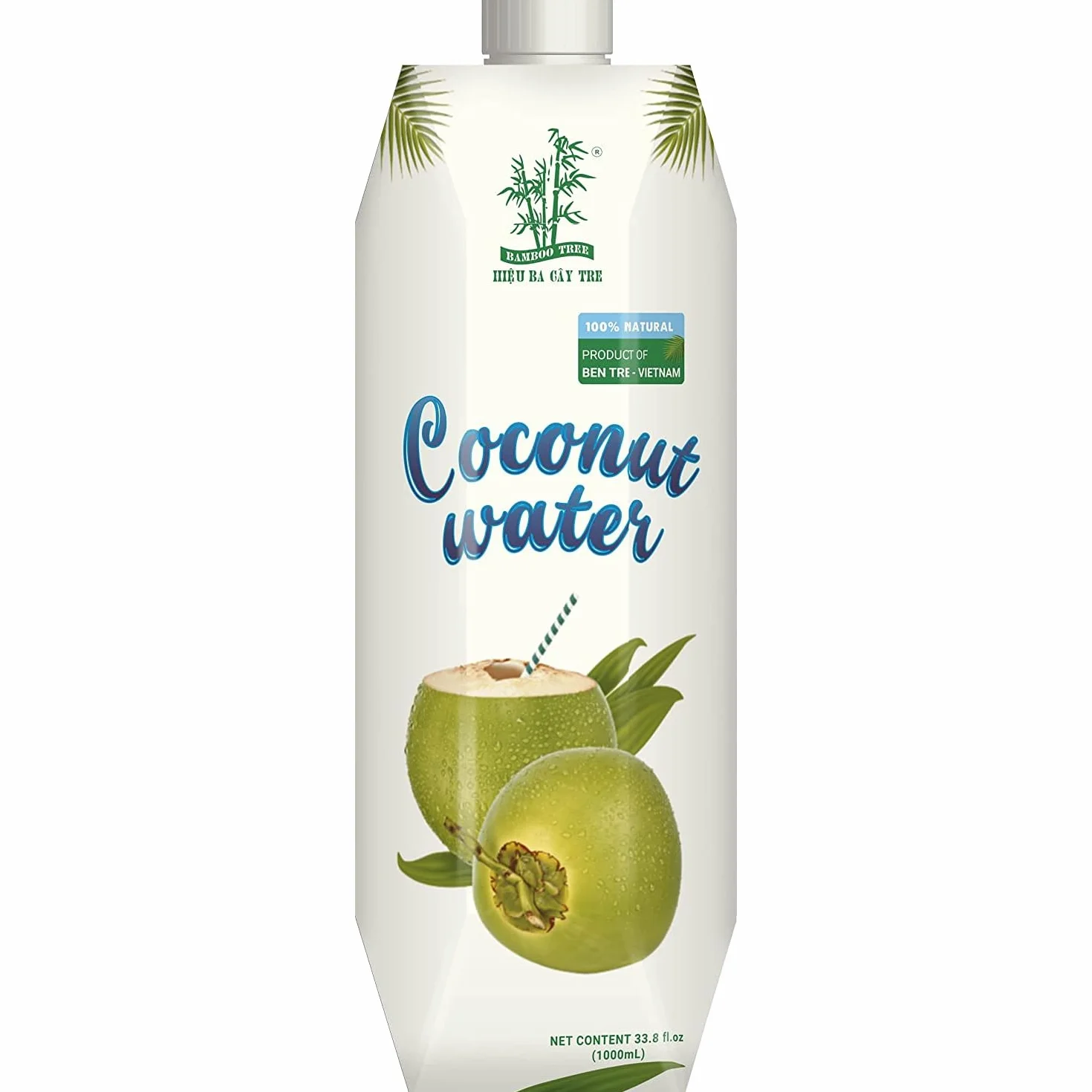 BAMBOO TREE Agua de Coco 1 LTR