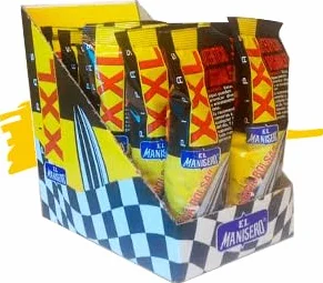 Pipas El Manisero XXL - Caja 12 Bolsas x 90 gramos - Pipas Saladas El Manisero XXL - Pipas de Girasol