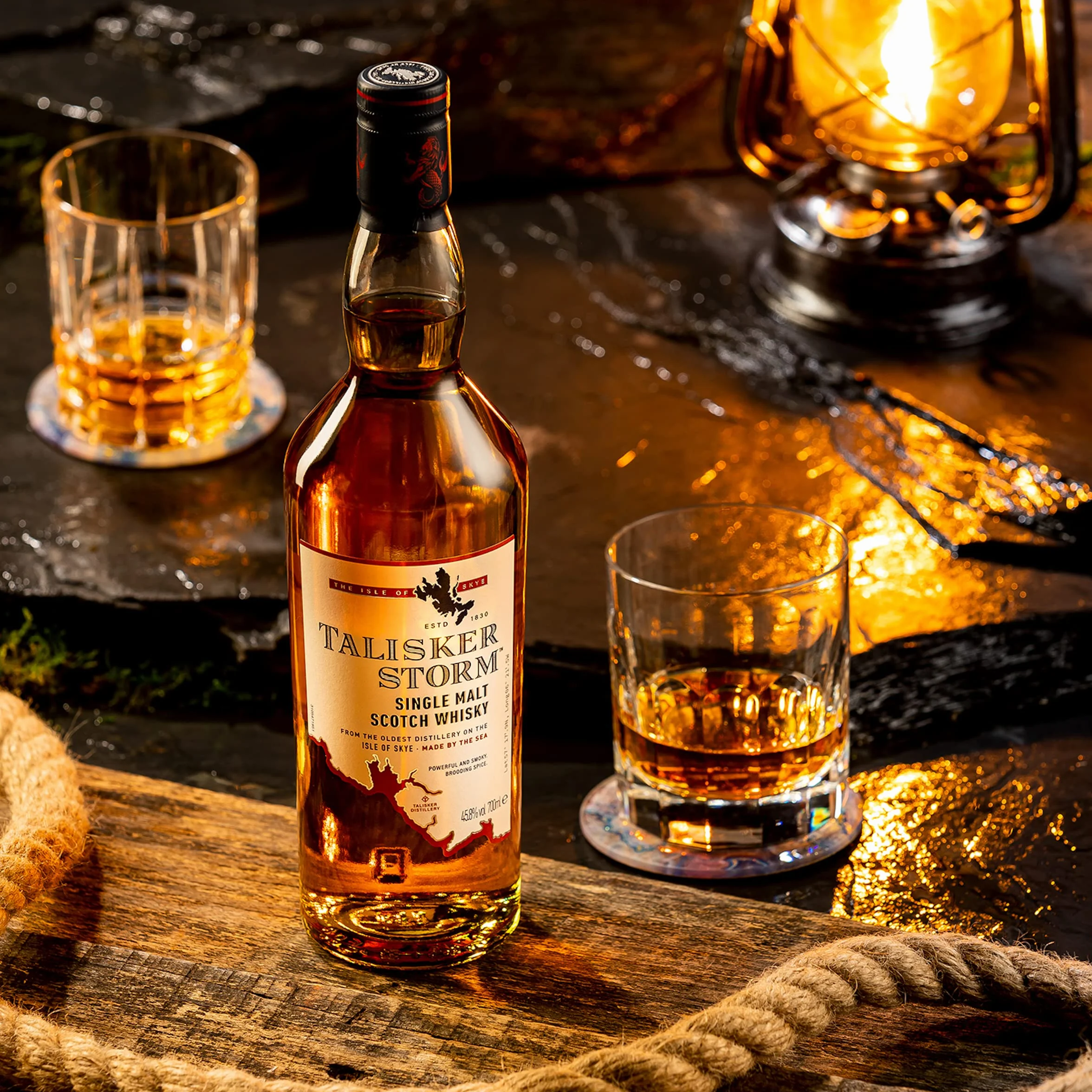 Talisker Storm Whisky escocés single malt, 700 ml