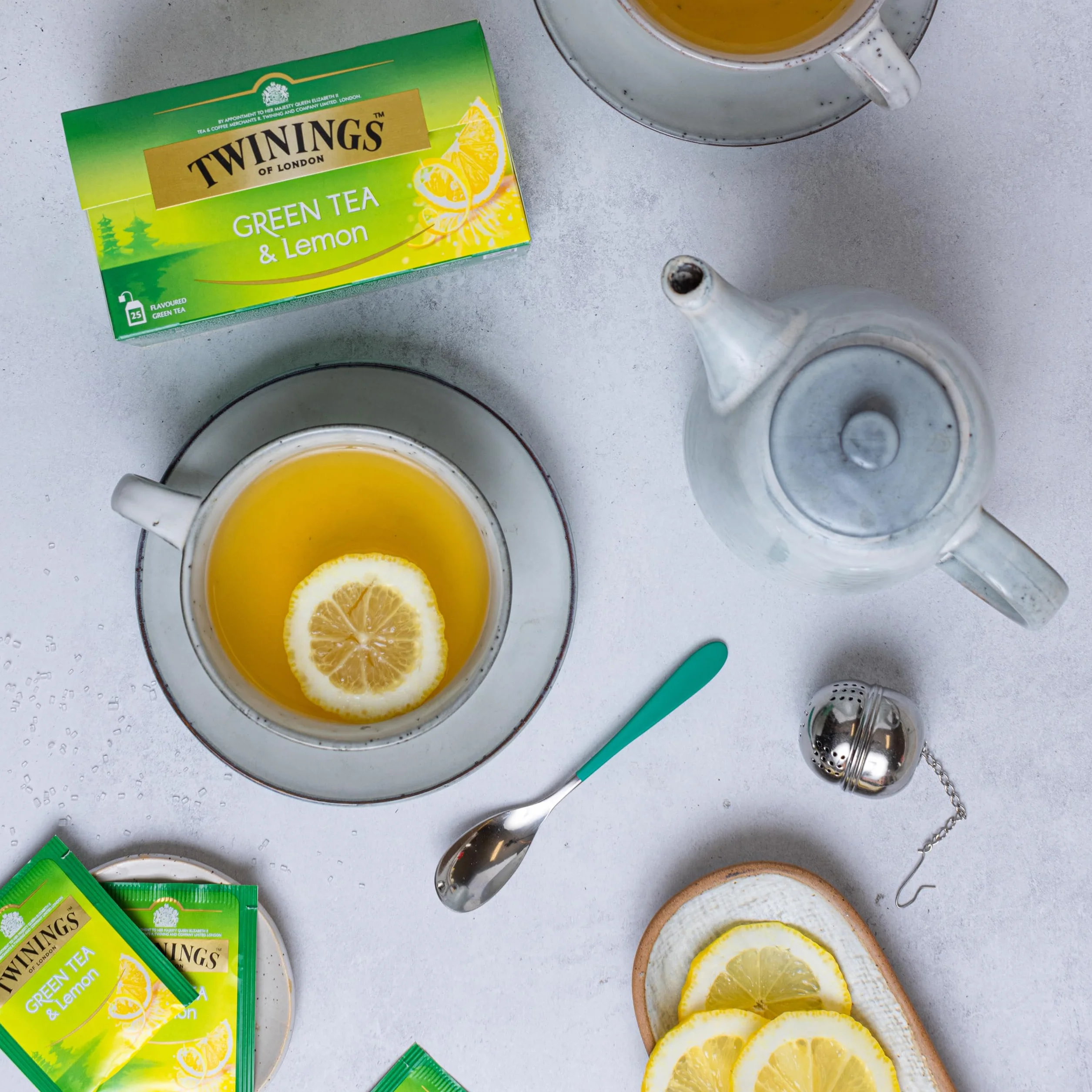 Twinings Té Verde con Limón, 25 Sobres