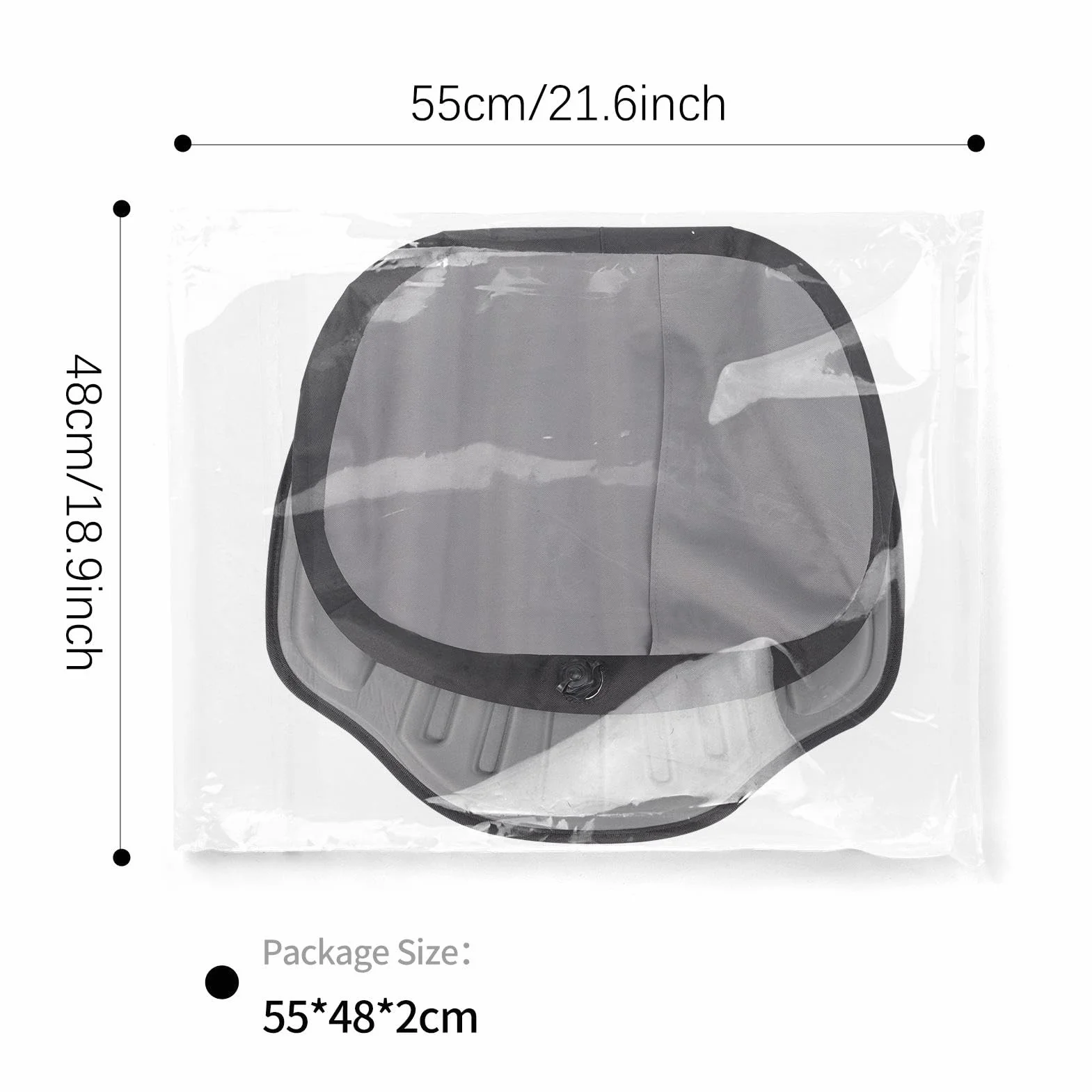 Cojín de asiento inflable para kayak impermeable con respaldo, tela Oxford