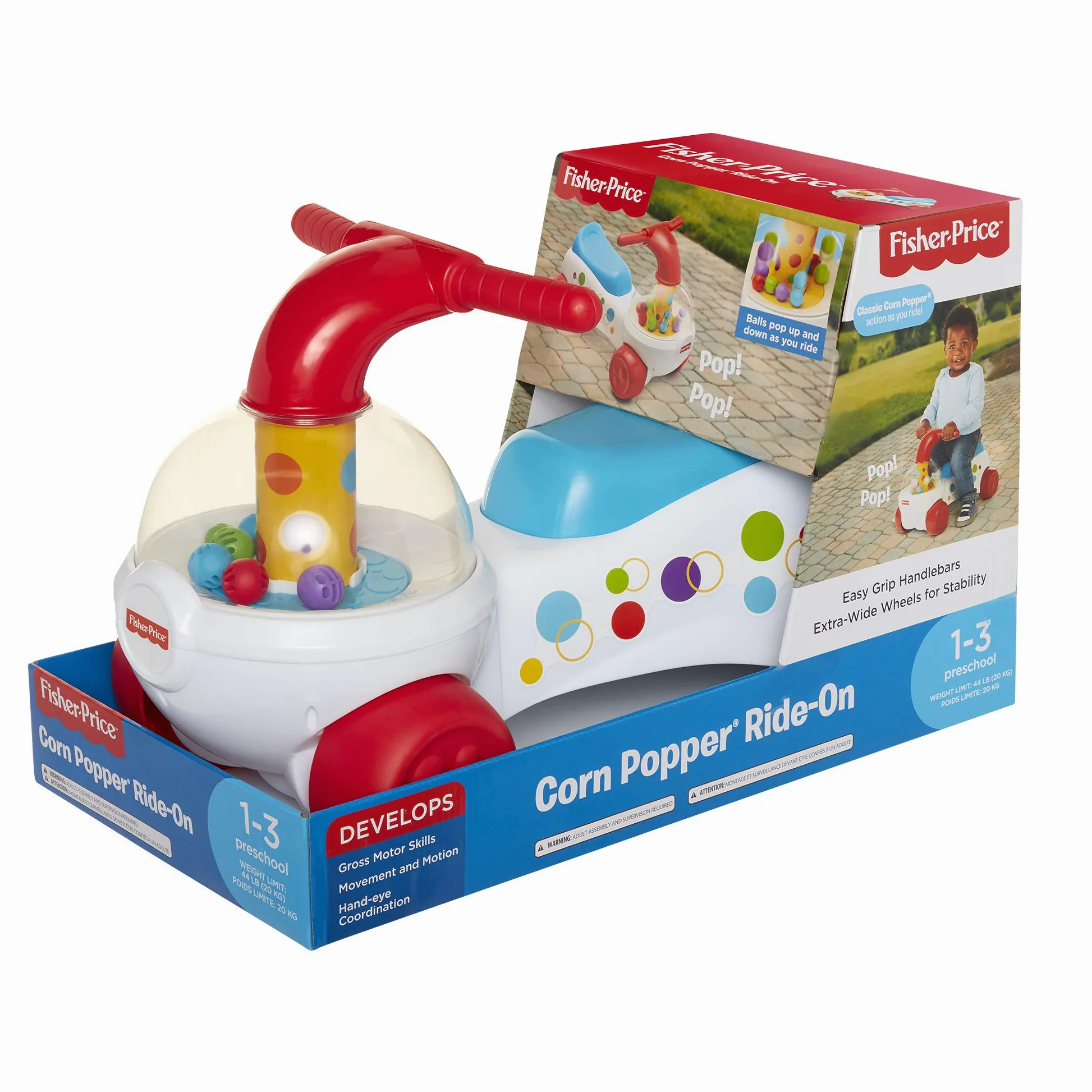 FISHER-PRICE 75775-4L - CAVALCABILE CORN POPPER