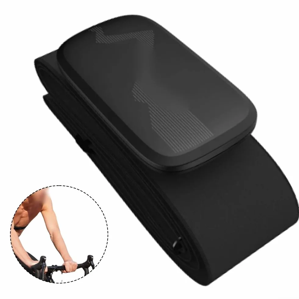 Honseadek HS500 Monitor de Frecuencia Cardíaca con Sensor de Correa para el Pecho, IP67 Resistente al Agua para Ciclismo, Correr, Fitness