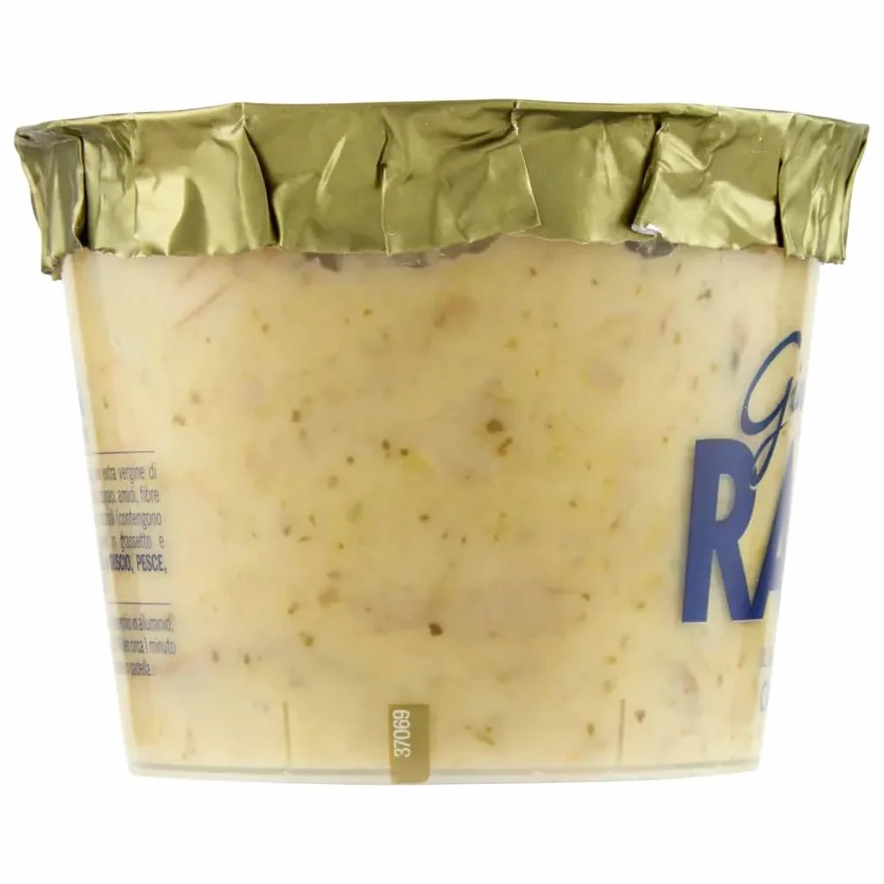 Giovanni Rana Sugo Fresco Carciofi, salsa de alcachofas frescas, pastas, salsa de cocina, 180 g, incluye llavero Beni Culinari