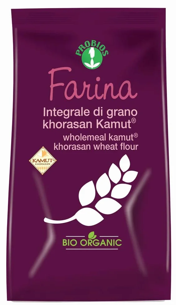 Harina de kamut integral 500 g de polvo