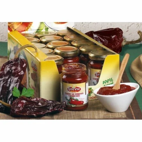 CARNE DE PIMIENTO CHORICERO RIOJA - Tarro cristal 140 g neto