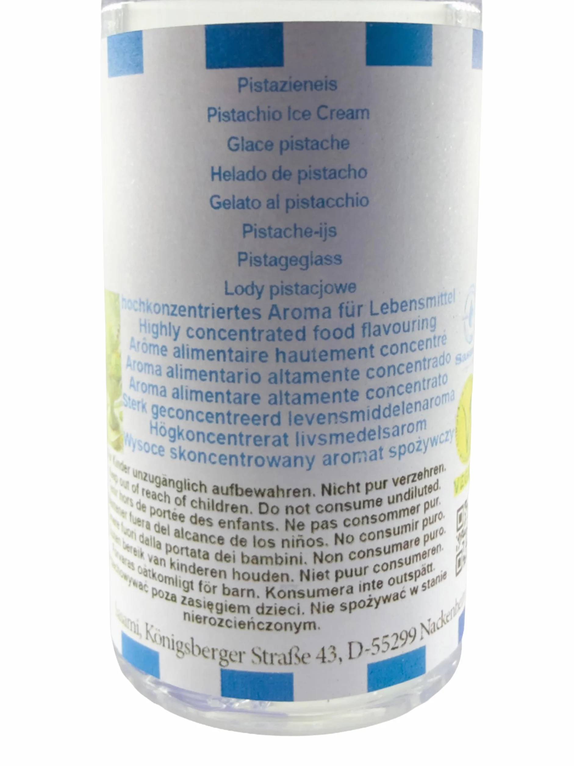 Helado de pistacho aroma concentrado - Vegano - Sasami - 10ml