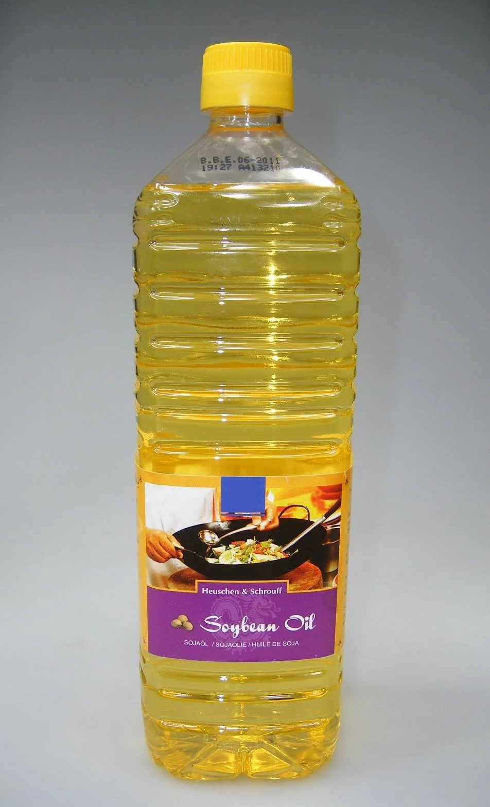 Aceite de Soja 1L Sabor Suave y Neutro para Aliños, Vinagretas, Mayonesa y Salsas Frías Botella 1 Litro