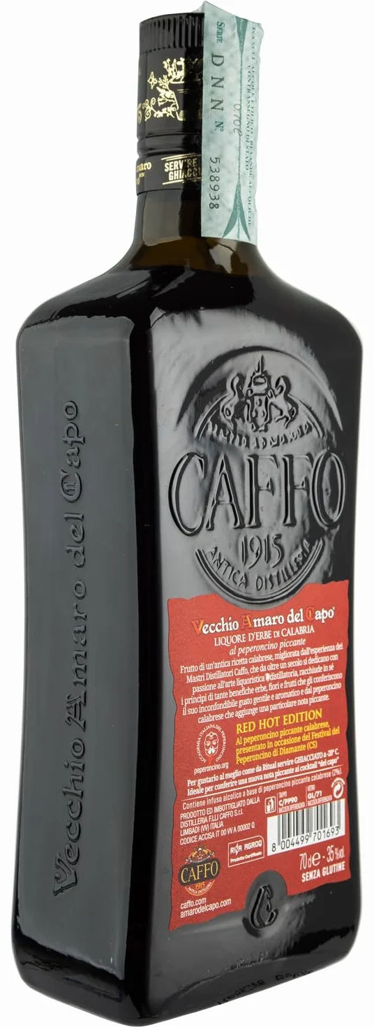 Vecchio Amaro del Capo Caffo Liquore Red Hot Edition 35% Vol. 0,7l