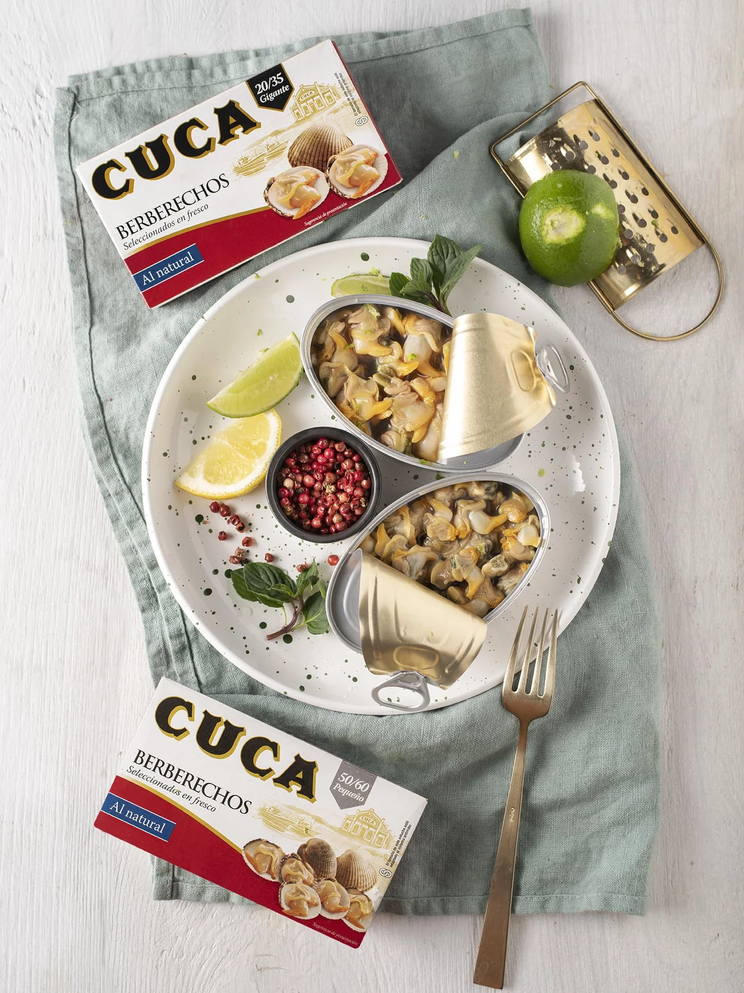 Berberecho Cuca 60/100 Pack de 3 latas