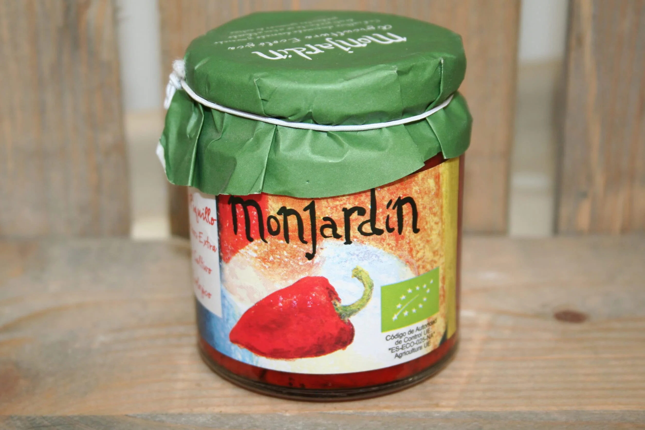 MONJARDIN - PIMIENTOS DEL PIQUILLO ENTERO EXTRA 220g BIO
