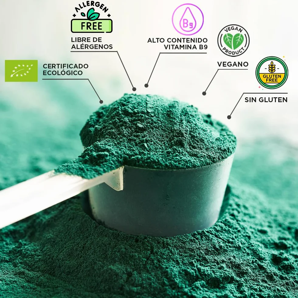 ALGA CHLORELLA BIO 90 G DOYPACK SUPERALIMENTOS DRASANVI