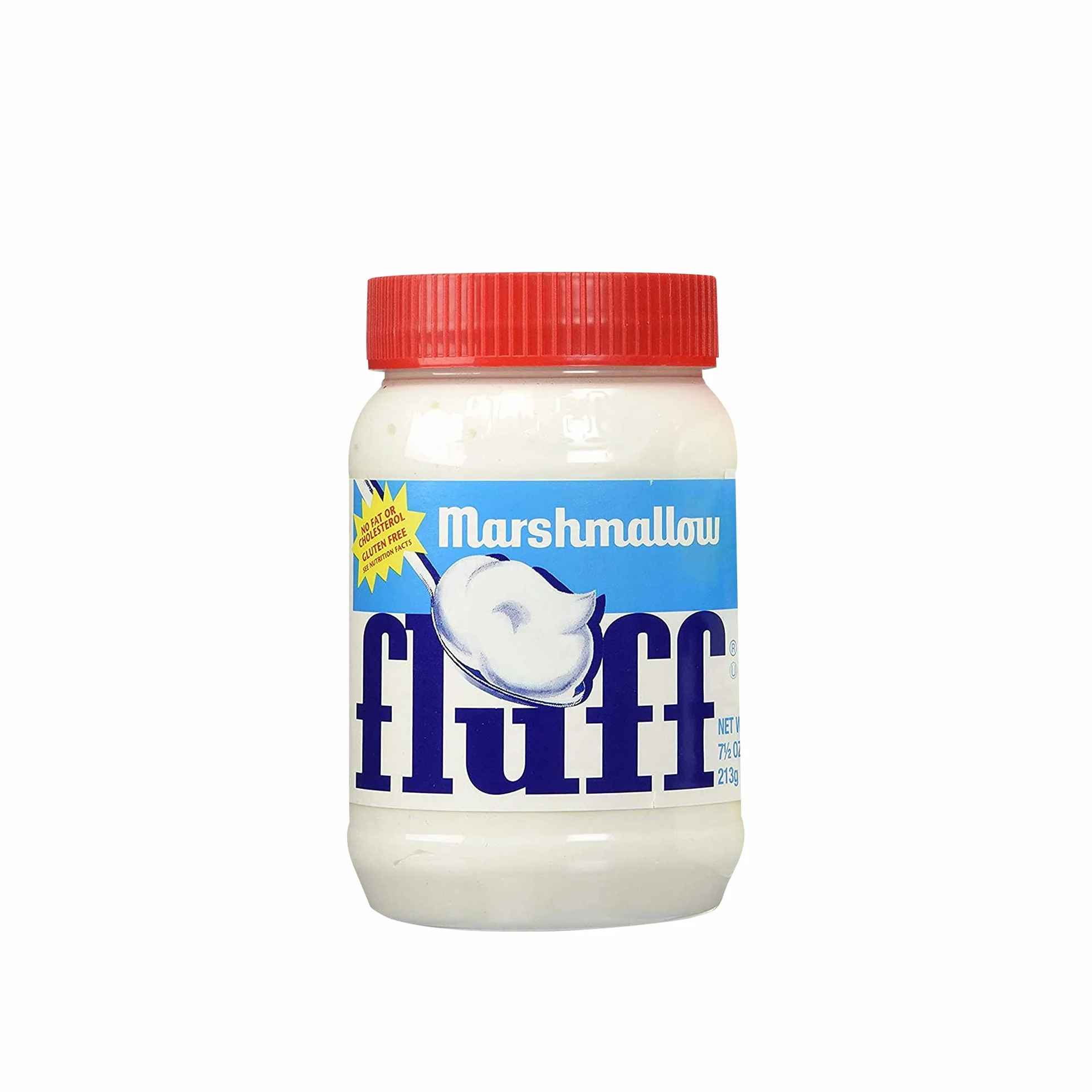 Marshmallow Fluff – Malvaviscos vegetarianos – Sin gluten, ideal para tartas, Smores y como golosinas para niños, 213 g