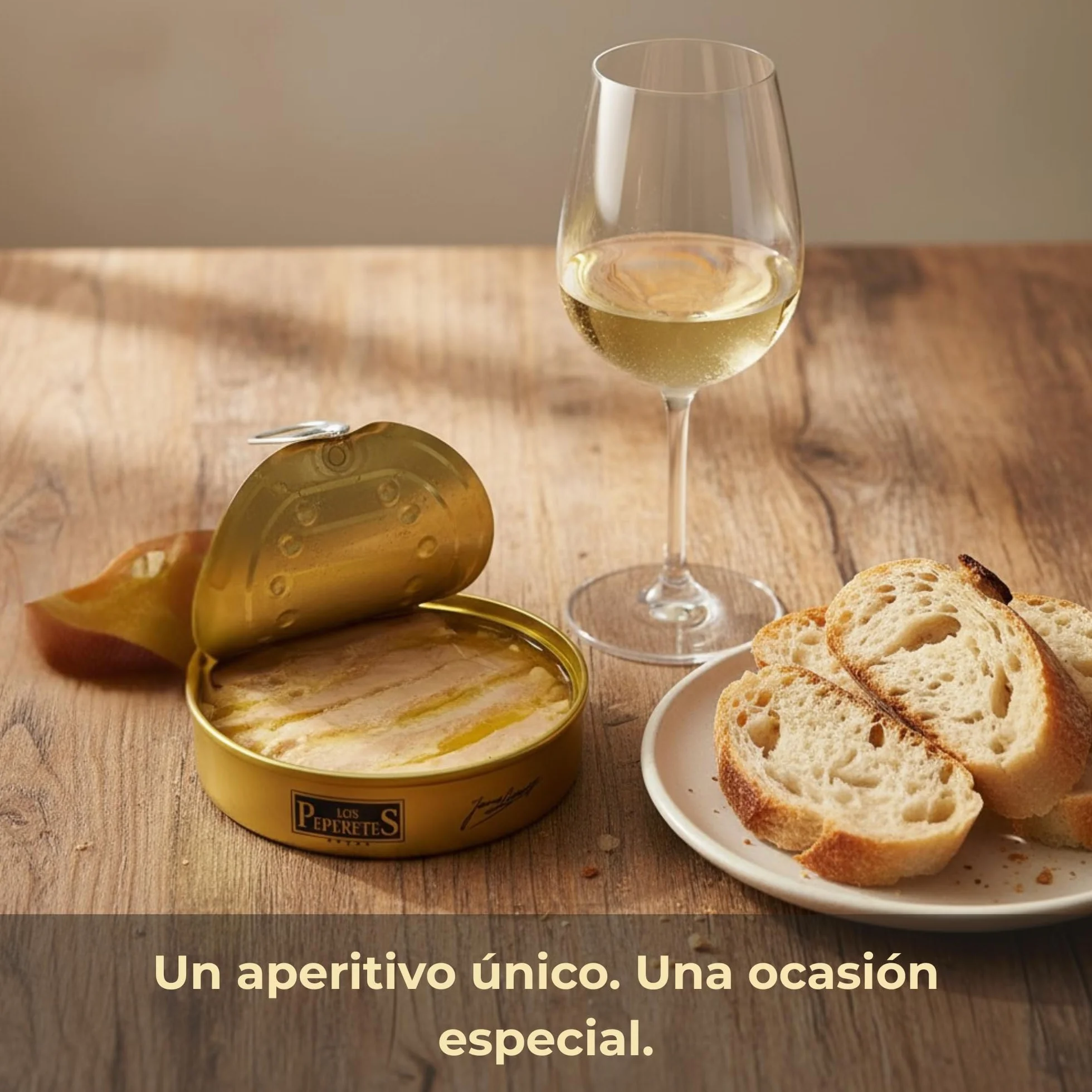 LOS PEPERETES Ventresca en Mantequilla Arias Ortiz 120 g | Conserva Gourmet Gallega | Ventresca del Atlántico en Mantequilla Tradicional | Elaboración Artesanal | Sabor Exclusivo de Galicia