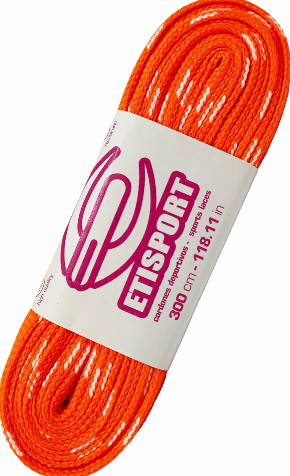 Cordones planos profesionales para hockey 3 m - 118in resistentes