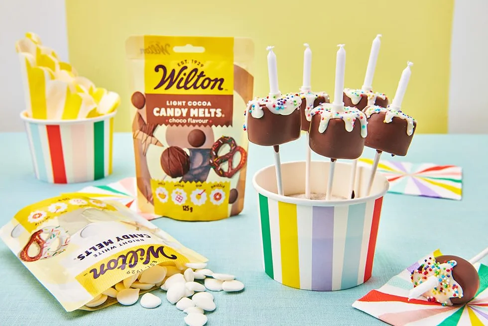 Wilton Candy Melts Verde Oscuro Caramelos para Derretir con Sabor Dulce y Cremoso para Moldear, Sumergir y Decorar, Optimas para Cake Pops, Dulces, Tartas y Postres Revestidos, 125 g