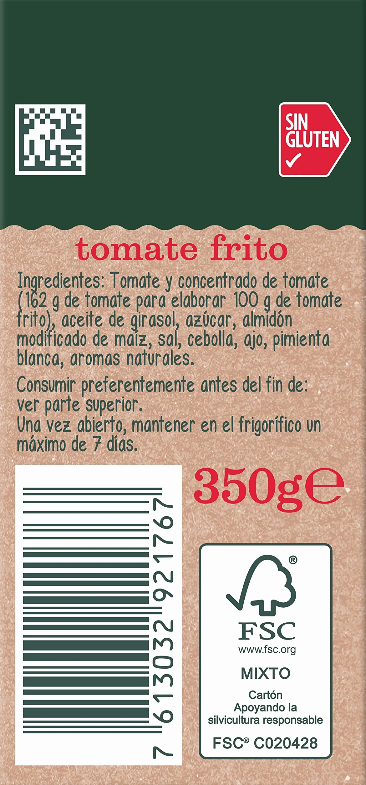 Solis Salsa de tomate Tom. Frito Combi 2 x 350 g