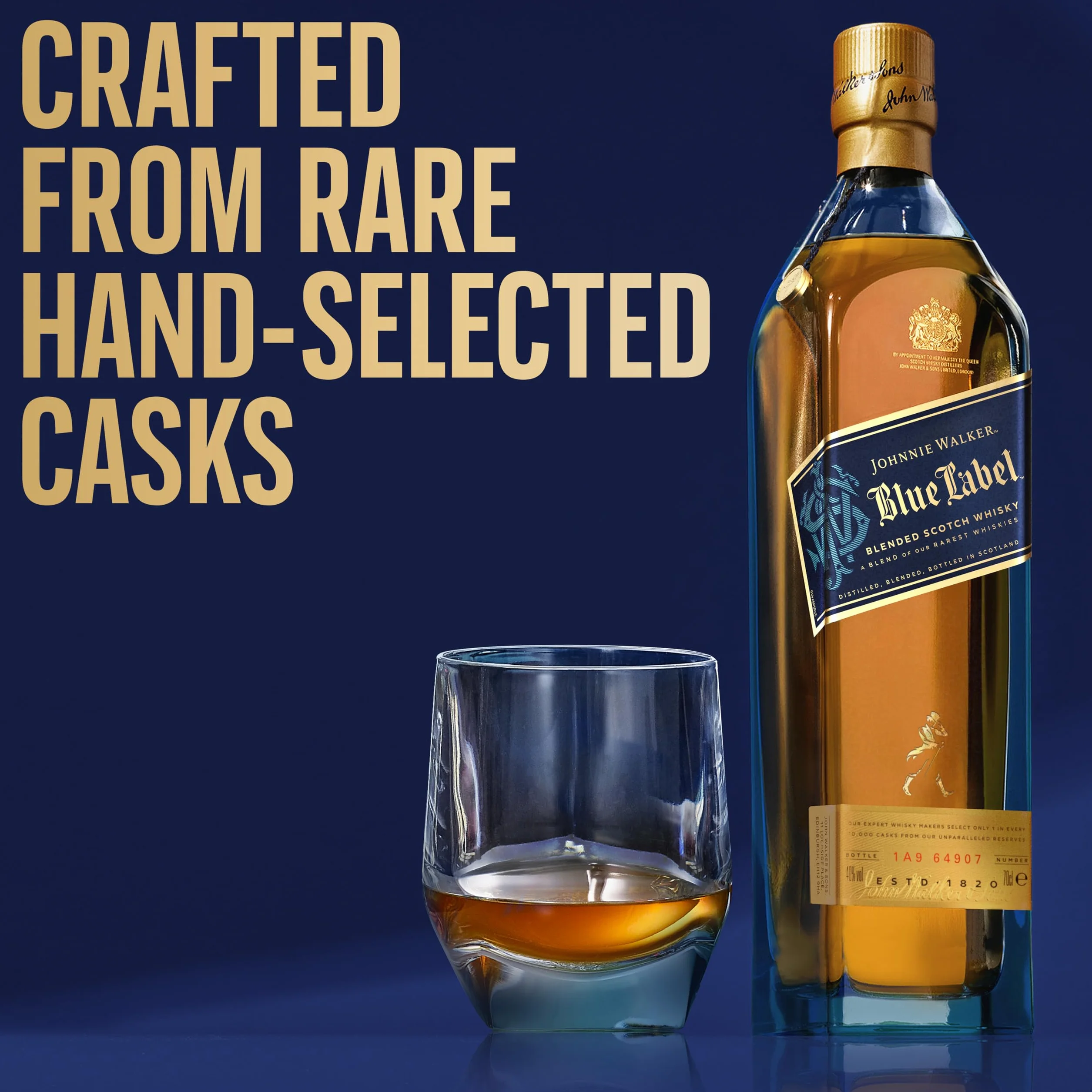 Johnnie Walker Blue Label 0,7L (40% Vol.) + GP