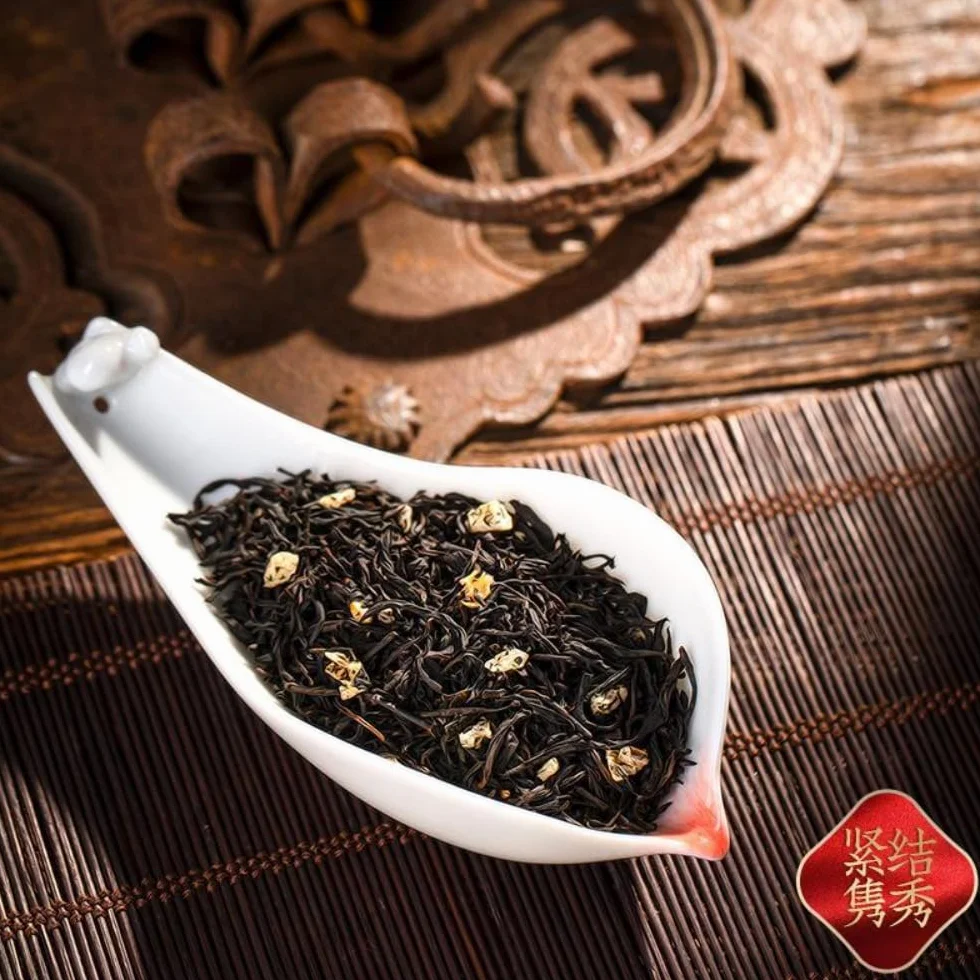 WuyiMountain Fuerte Aroma Lichi Té Negro - Rico Y Dulce, El Encanto De La Mezcla De Frutas Y Té