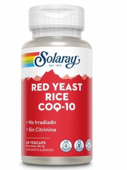 Red Yeast Rice Plus Q10-60 vegcaps (Pack 3 u.)